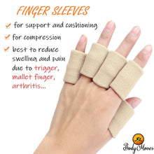 Load image into Gallery viewer, 10 Finger Brace Splint Sleeves