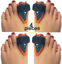 Load image into Gallery viewer, BodyMoves Toe Gel Pack -Reusable hot & Cold Therapy Trigger Mallet Broken Finger Arthritis tendonitis Injuries Pain Knuckle Joint Fracture Relief cryotherapy Strain Sprain Fasciitis (4) - BodyMovesPro