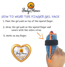 Load image into Gallery viewer, BodyMoves Finger hot & Cold ice Packs Reusable Sleeves Trigger Mallet Broken Finger Arthritis Therapy tendonitis Injuries Pain Knuckle Joint Fracture Relief cryotherapy Fasciitis(2pcs/4pcs) - BodyMovesPro