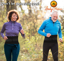 Load image into Gallery viewer, BodyMoves Back Brace Lumbar Support(Large) for Men and Women with Dual Adjustable Straps and Extension Belt -Lower Back Pain Relief,Spasm,Strain,Herniated Disc,Sciatica,Scoliosis,Lifting,Better Back - BodyMovesPro