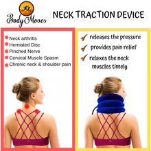 Load image into Gallery viewer, Cervical Neck Traction Device with hot and Cold Gel Pack