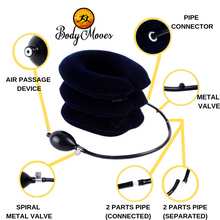 Load image into Gallery viewer, Cervical Neck Traction Device with hot and Cold Gel Pack