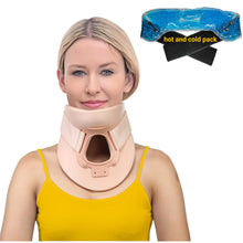 Load image into Gallery viewer, Philadelphia Soft Foam Cervical Collar Plus hot and Cold ice Pack