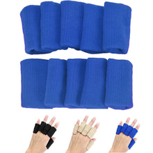 Load image into Gallery viewer, 10 Finger Brace Splint Sleeves