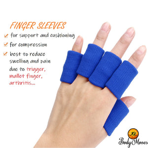 10 Finger Brace Splint Sleeves