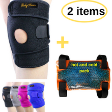 Load image into Gallery viewer, BodyMoves Kid&#39;s Knee Brace Support Plus Hot and Cold Ice Gel Pack - BodyMovesPro
