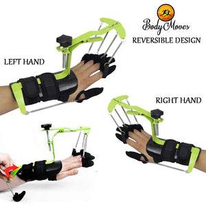 BodyMoves Finger Hand Training Device Recovery Equipment for Stroke Hemiplegia with Grip Power Strengthener Exerciser for Workout Guitar Fingers orthosis Correction and Prevention Activities - BodyMovesPro