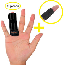 Load image into Gallery viewer, BodyMoves Finger Splint Plus Sleeve (Midnight Black(2pc Set) - BodyMovesPro
