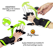 Load image into Gallery viewer, BodyMoves Finger Hand Training Device Recovery Equipment for Stroke Hemiplegia with Grip Power Strengthener Exerciser for Workout Guitar Fingers orthosis Correction and Prevention Activities - BodyMovesPro
