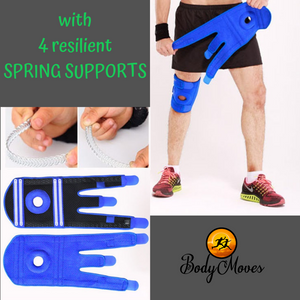 BodyMoves Kid's Knee Brace Support Plus Hot and Cold Ice Gel Pack - BodyMovesPro
