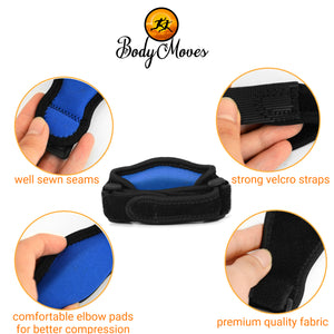 Elbow Brace 2 Pack for Tennis & Golfer's Elbow Pain Relief : :  Sports & Outdoors