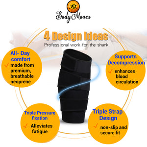 Calf Support Brace Plus Hot and Cold Ice Pack