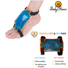 Load image into Gallery viewer, Plantar Fasciitis night Splint plus Spiky Ball plus Hot and Cold Pack
