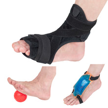 Load image into Gallery viewer, Plantar Fasciitis night Splint plus Spiky Ball plus Hot and Cold Pack
