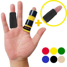 Load image into Gallery viewer, Finger Splint Plus Sleeve (Midnight Black(2pc Set)
